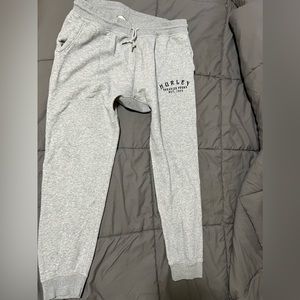 Grey sweatpants
